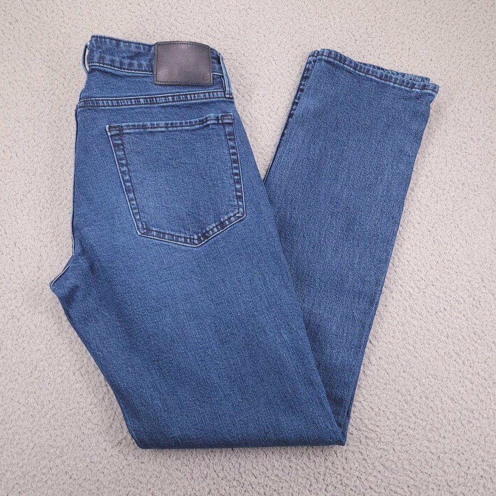 BONOBOS Jeans Mens Size 31x32 Slim Fit Slight Taper Medium Wash Stretch Denim
